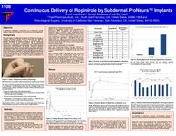 Nonclinical Dose-escalating Study of ProNeura Continuous Drug Delivery Platform in Parkinson's Disease Nonclinical Dose-escalating Study of ProNeura Continuous Drug Delivery Platform in Parkinson's Disease