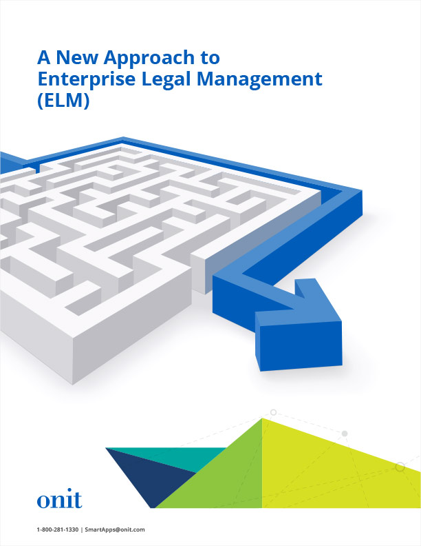 A New Approach to Enterprise Legal Management (ELM)